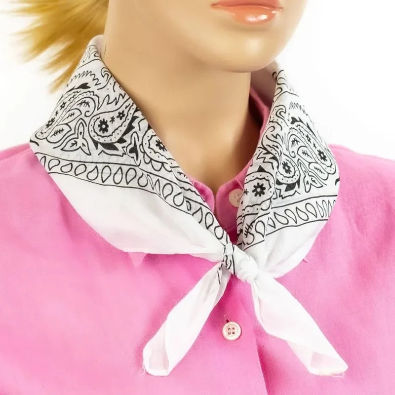 White bandana