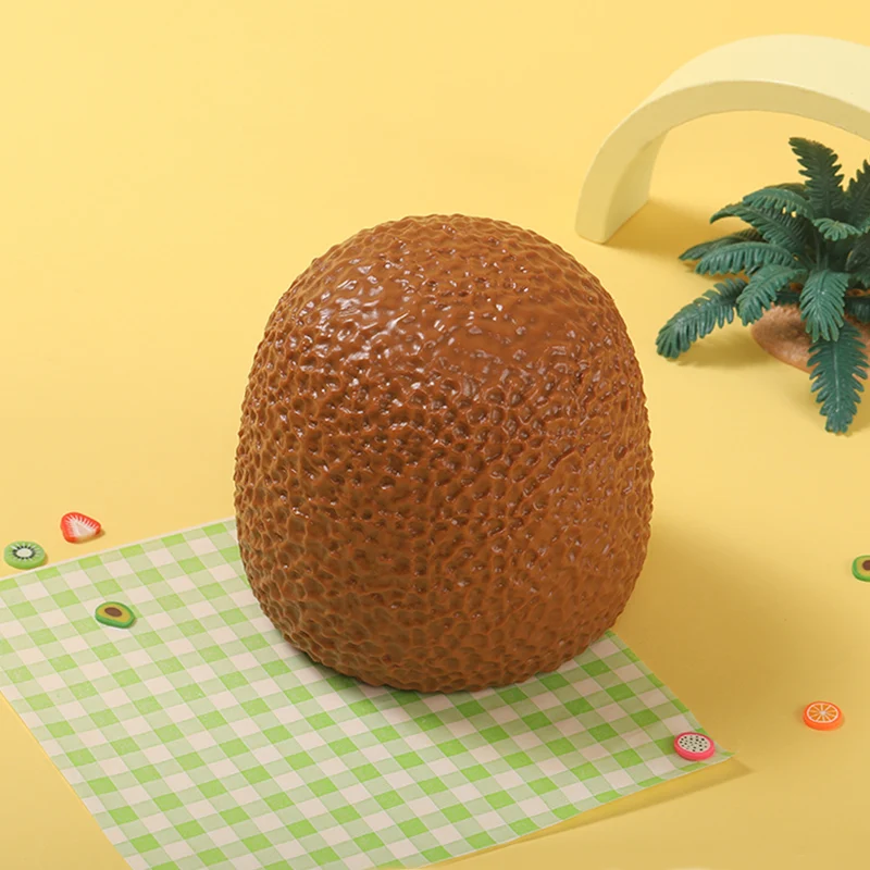 800g Giant Brown Lychee Ball Taba Squishy