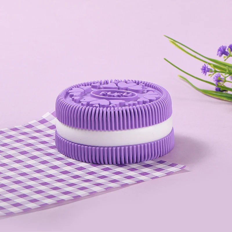 200g Purple Heart FUFU Cookie Taba Squishy