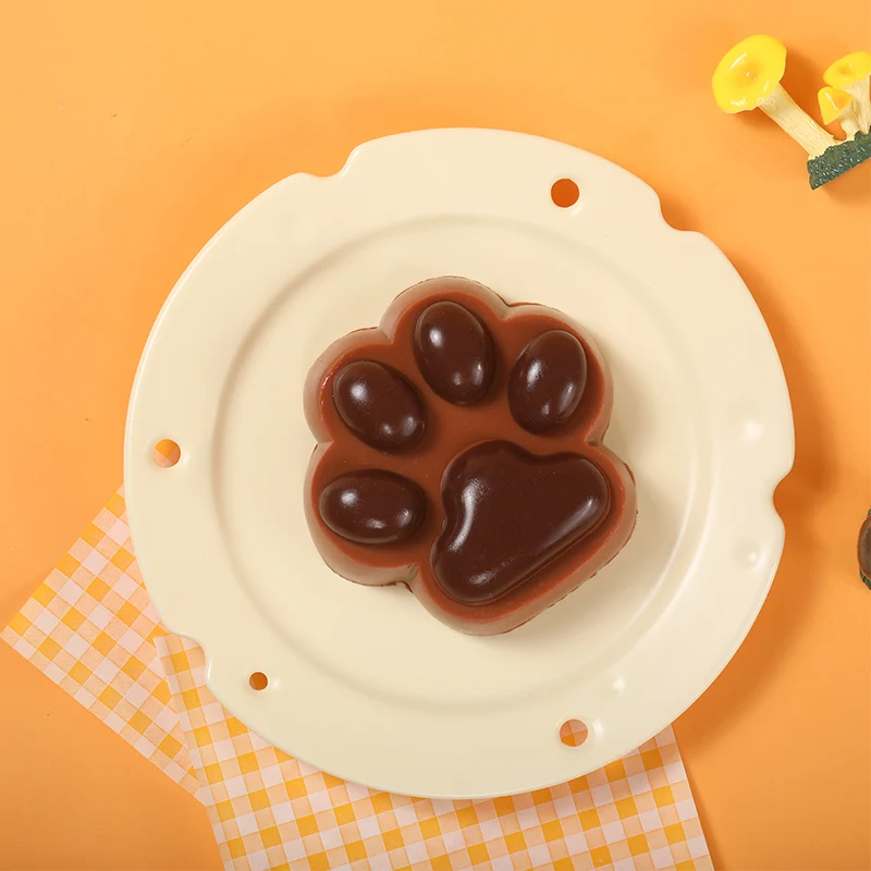 230g Chocolate Cat Paw Taba Squishy