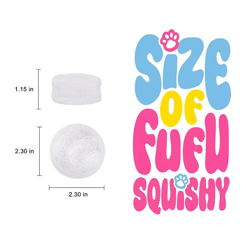 80g Crystal Cookie Taba Squishy