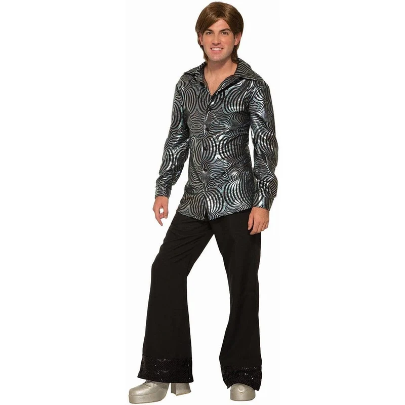 Boogie down disco shirt for men