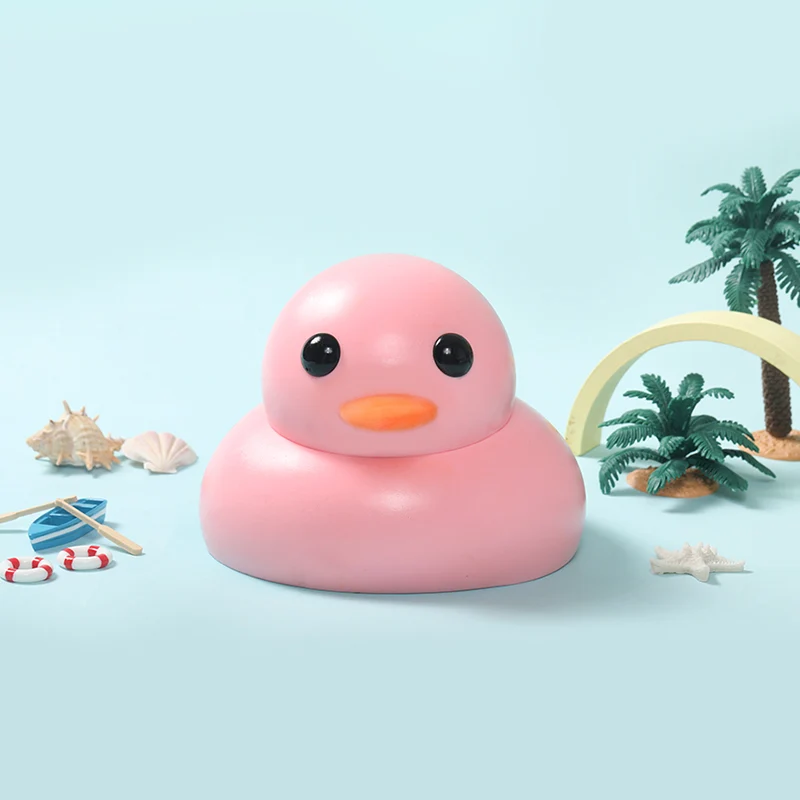 2100g Giant Rubber Pink Duck Taba Squishy
