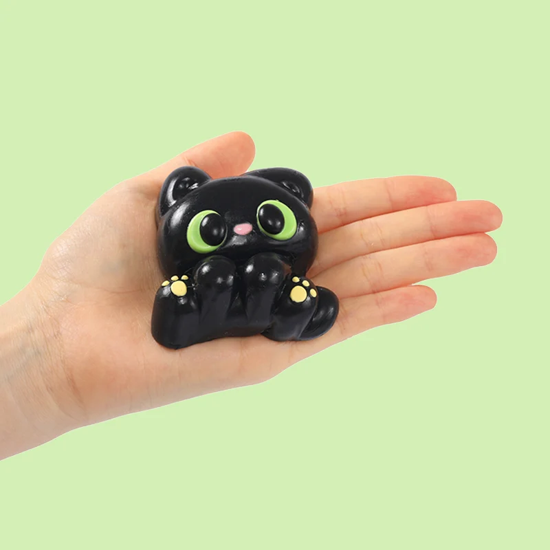 77g Black Elf Kitty Taba Squishy