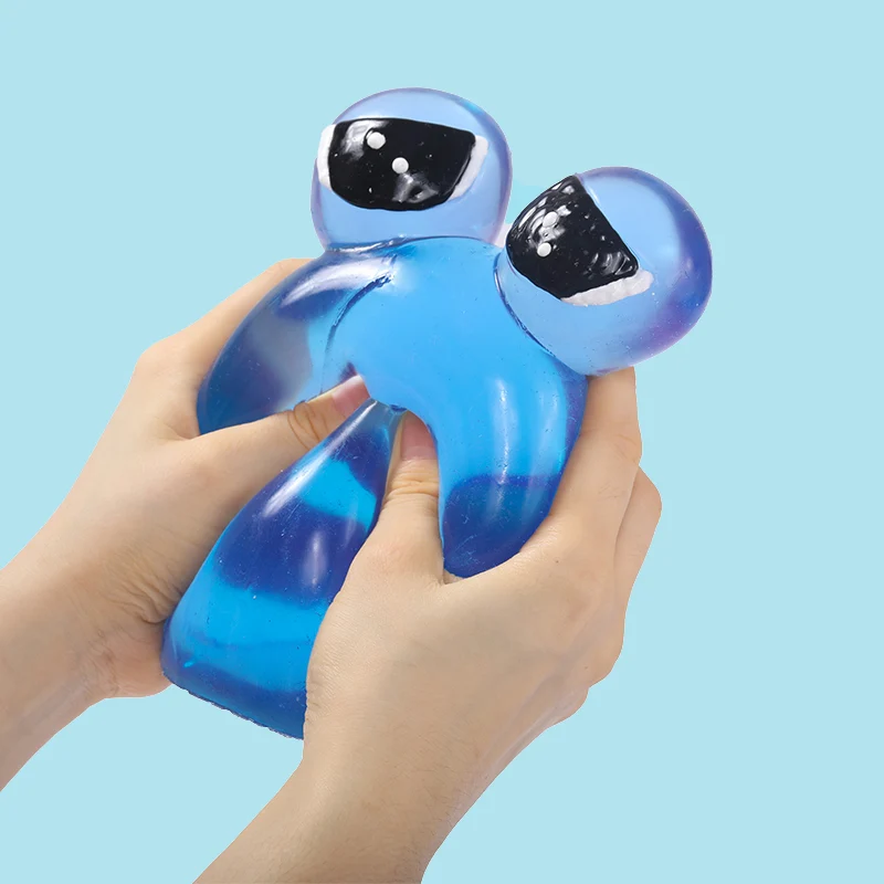 800g Giant Blue Crystal Pou Taba Squishy