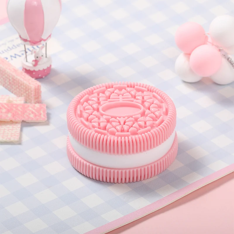 200g Pink Cookie Taba Squishy