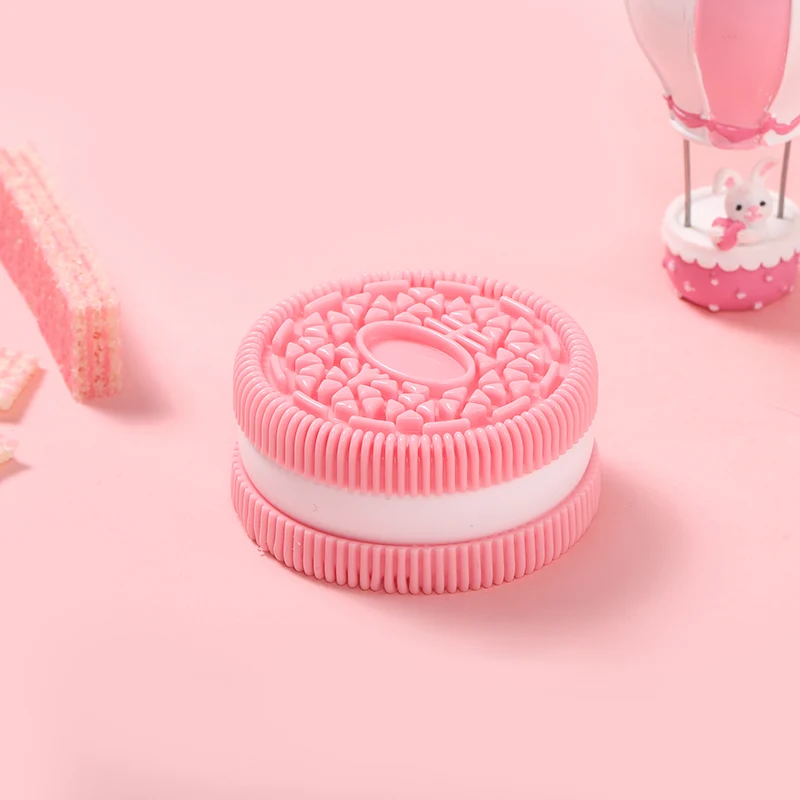 80g Pink Cookie Taba Squishy