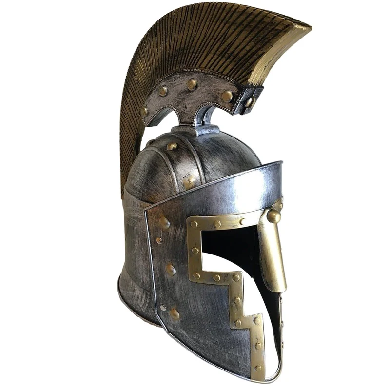 Roman gladiator helmet for adults