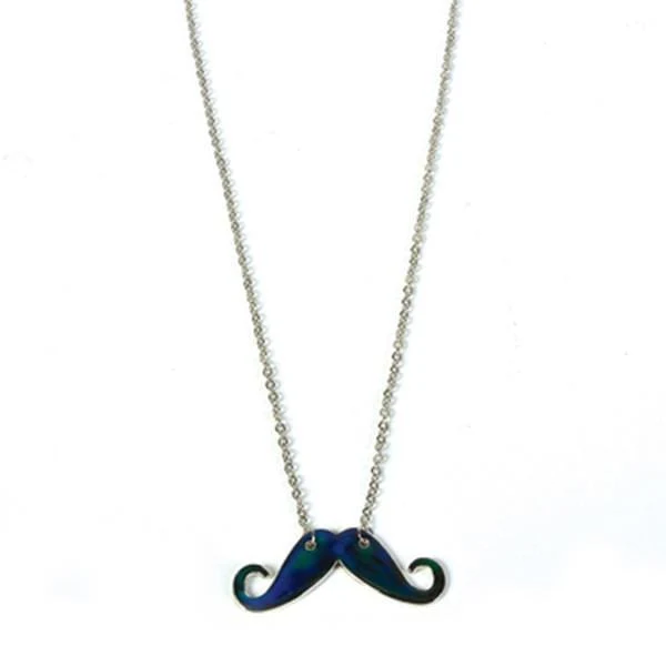 Mustache Mood Necklace