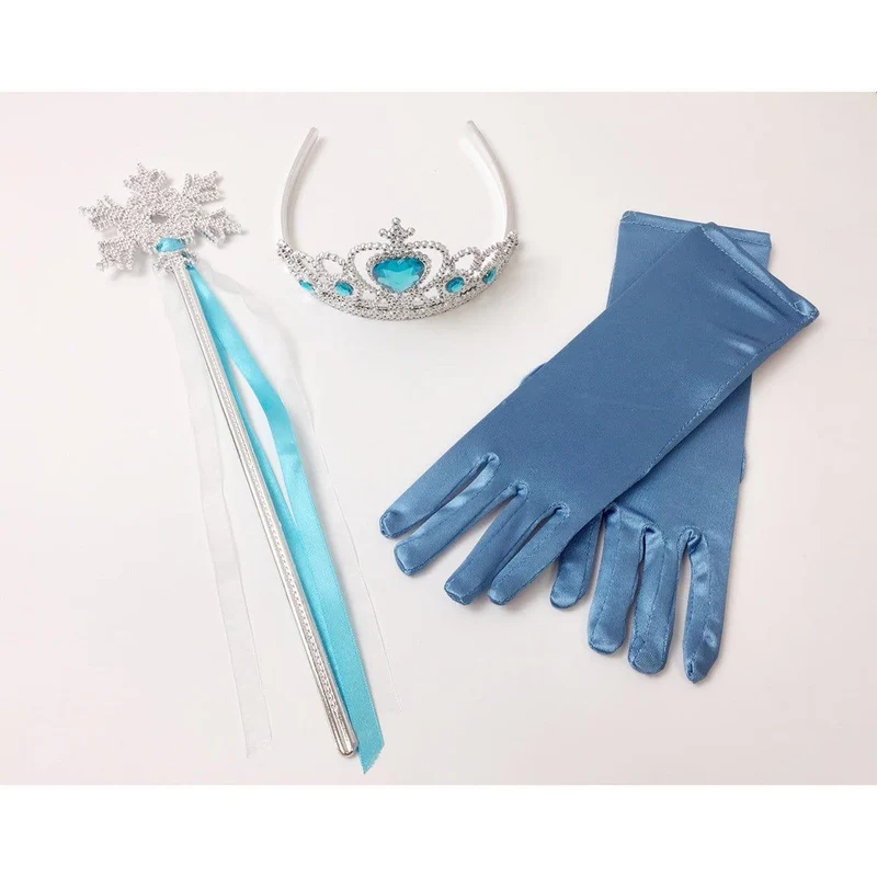 Blue princess accessory kit for girls