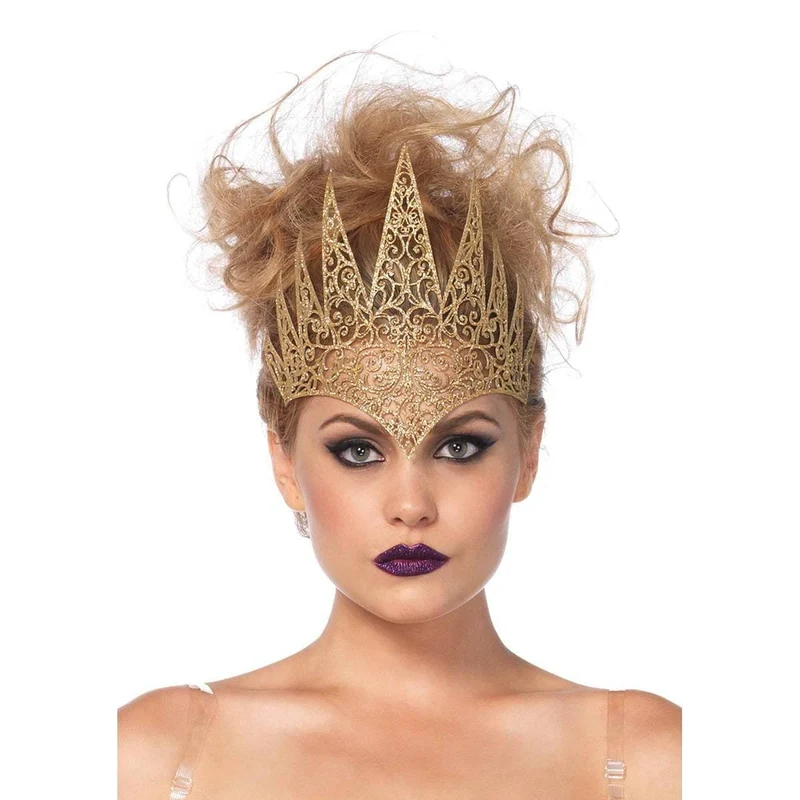 Gold die cut royal crown for adults