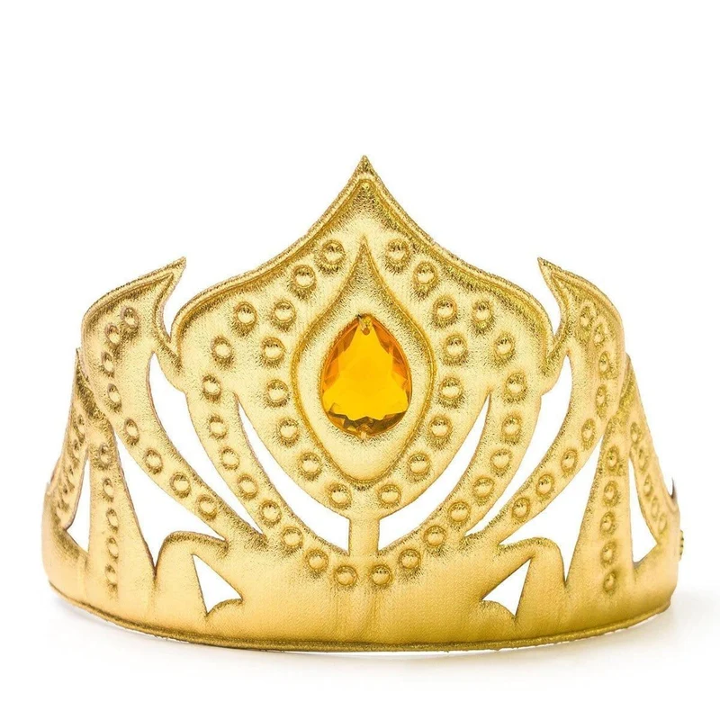 Gold princess crown for girls