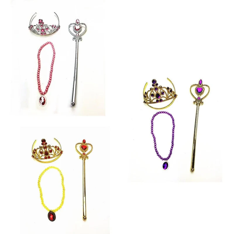 Princess Accessory Set for Girls, Assortment, 3 Count