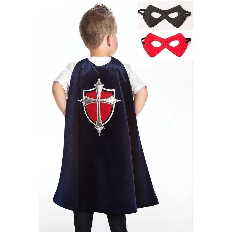 Prince cape & mask set for boys