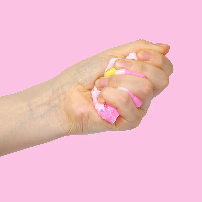 Pink Waffle Taba Squishy