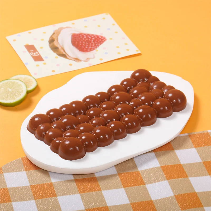 200g Round Bubble Chocolate Taba Squishy