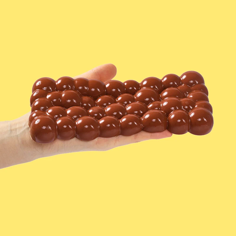 200g Round Bubble Chocolate Taba Squishy