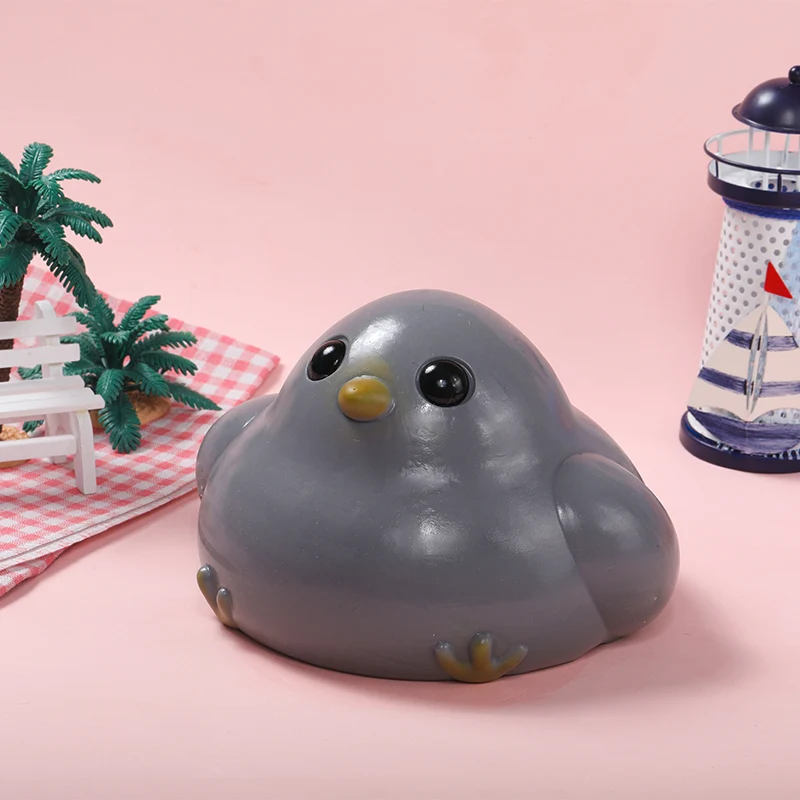 2100g Giant Gray Chicken Taba Squishy