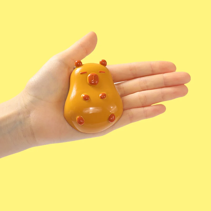 Yellow Capybara Taba Squishy
