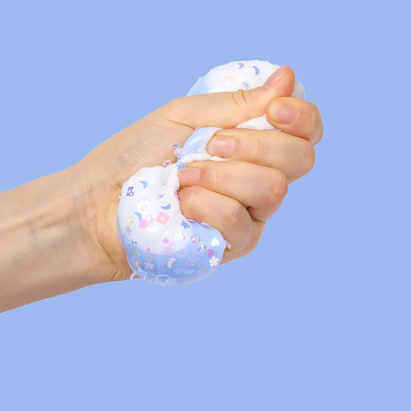 Adorable Blue Donut Squishy
