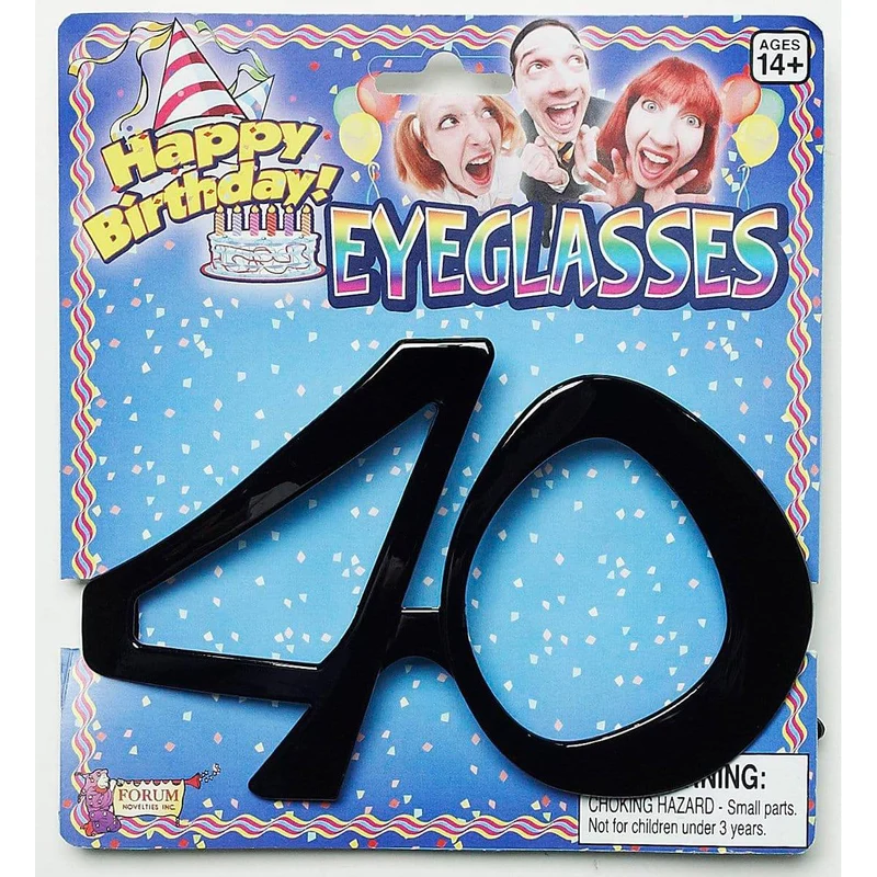 Glasses - 40th Birthday