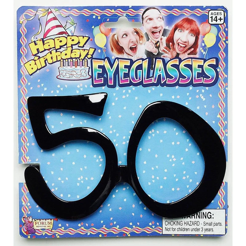 Glasses - 50th Birthday