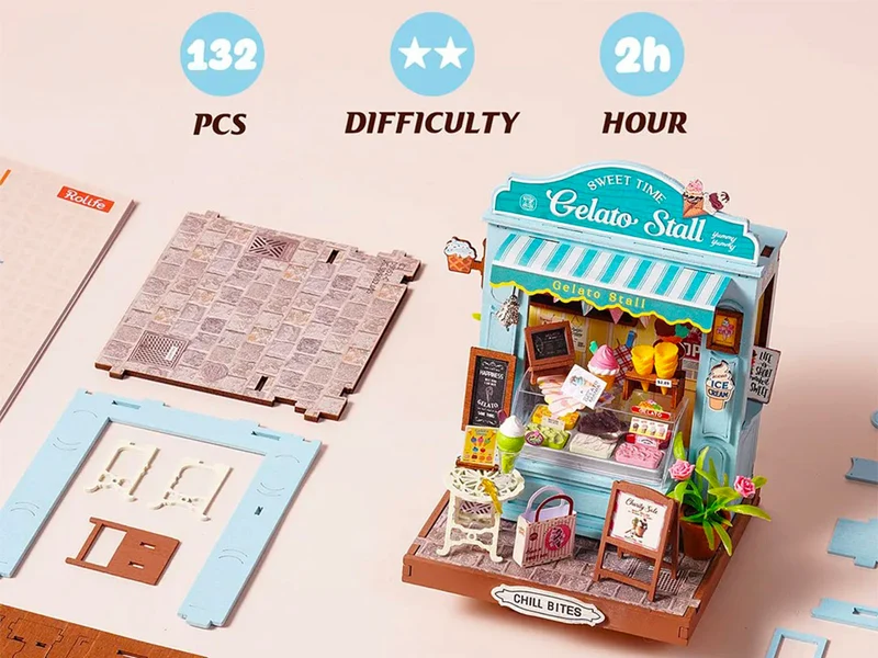 Maquette Stand de Glaces - Robotime