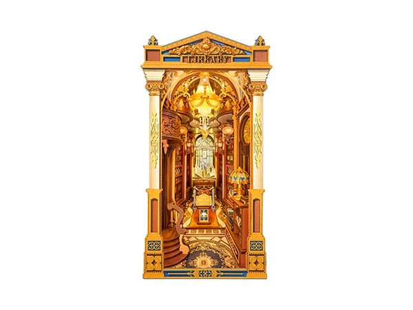 Maquette Librairie des Merveilles Book Nook - Robotime