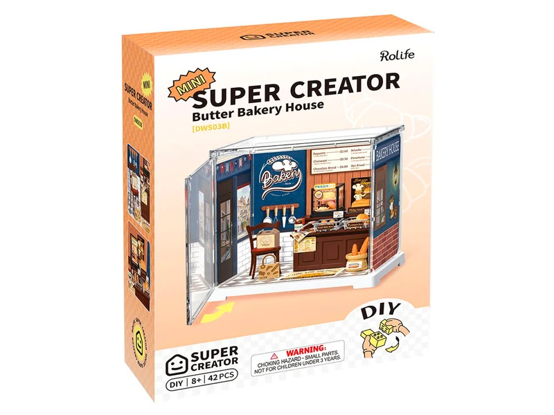 Maquette Boulangerie Butter Bakery House - Robotime