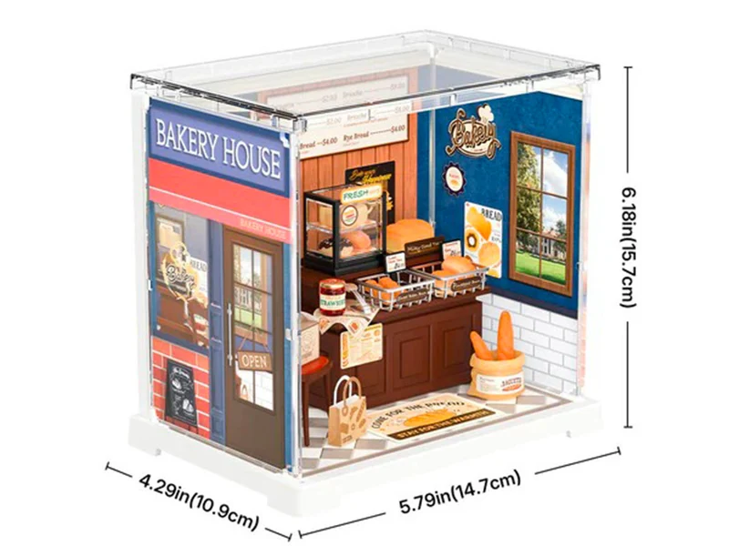 Maquette Boulangerie Butter Bakery House - Robotime