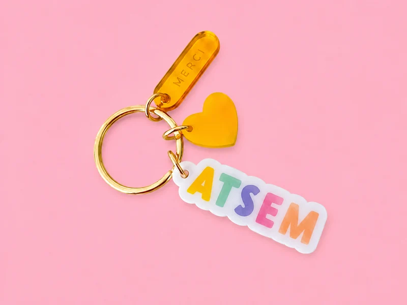 Porte-clé ATSEM Magique Cadeau fin d'année scolaire - Print Your Love