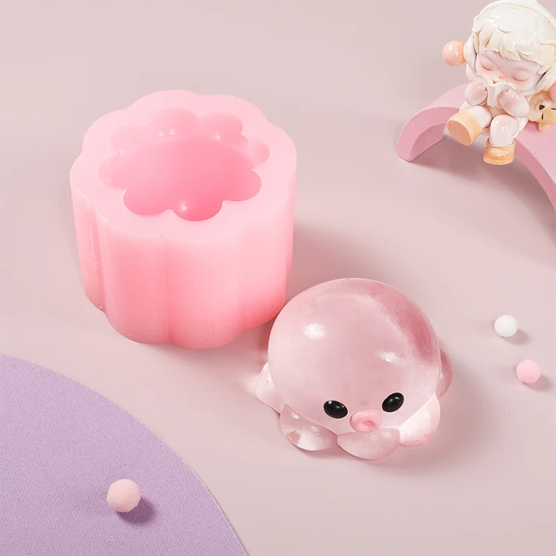 200g Octopus Squishy Mold