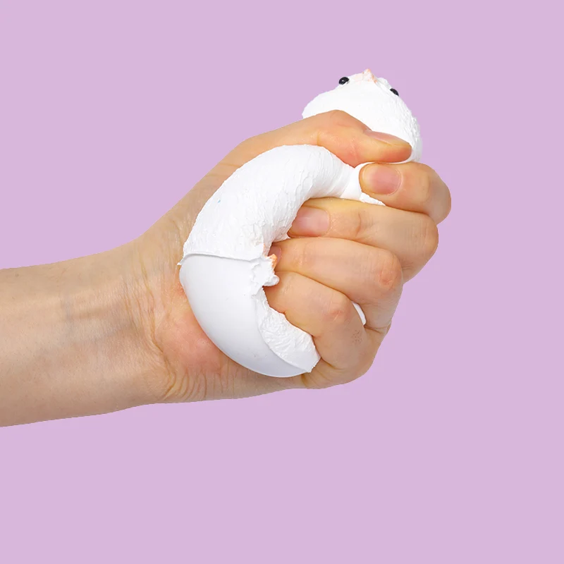 130g White Chicken Taba Squishy