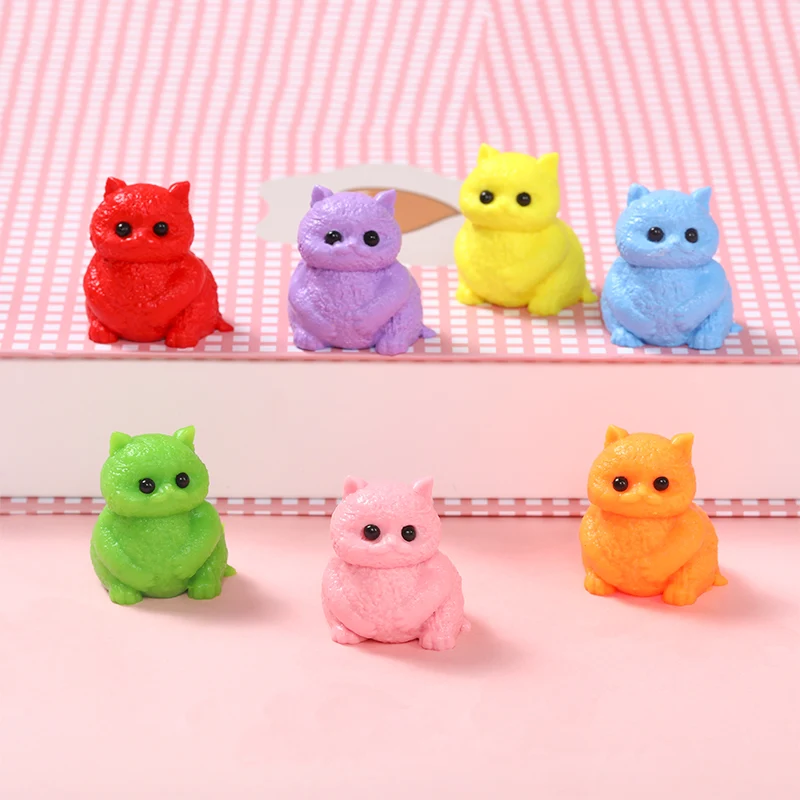 7PC Mini Cat Taba Squishy