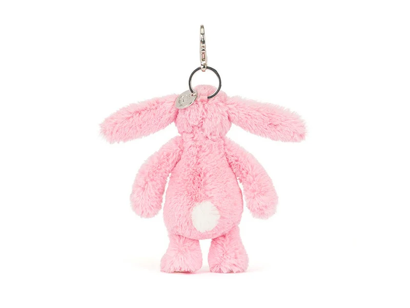 Porte clé Lapin rose blush et liberty - Jellycat