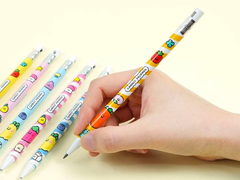 Set crayons et mines Carrot Friends - Ananas
