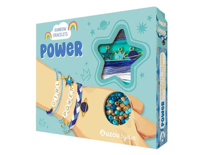 Superbes Bracelets Rainbow Bijou Power - Auzou