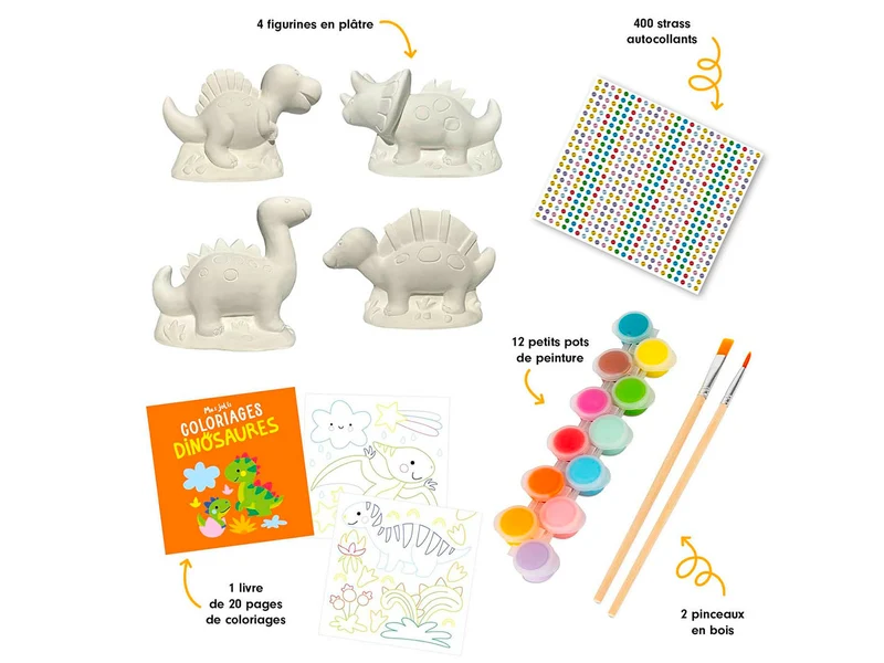 Mes Jolies Figurines Dinosaures - Auzou