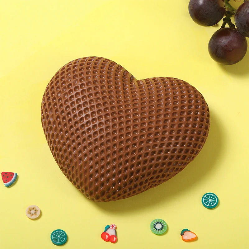 Chocolate Heart Taba Squishy