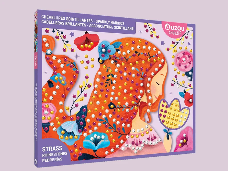 Jeux Strass Chevelures Scintillantes - Auzou