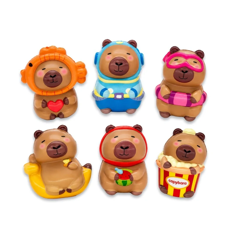 Capybara Squishy Toy, Assortment, 1 Count