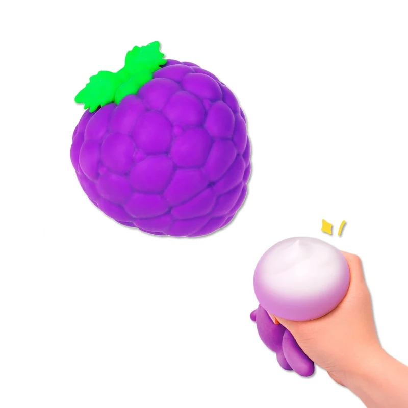 Oh My Squish Jumbo Grape Squishy Toy, 1 Count