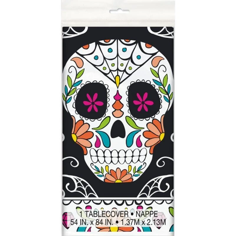 Day of the Dead Sugar Skulls Tablecover