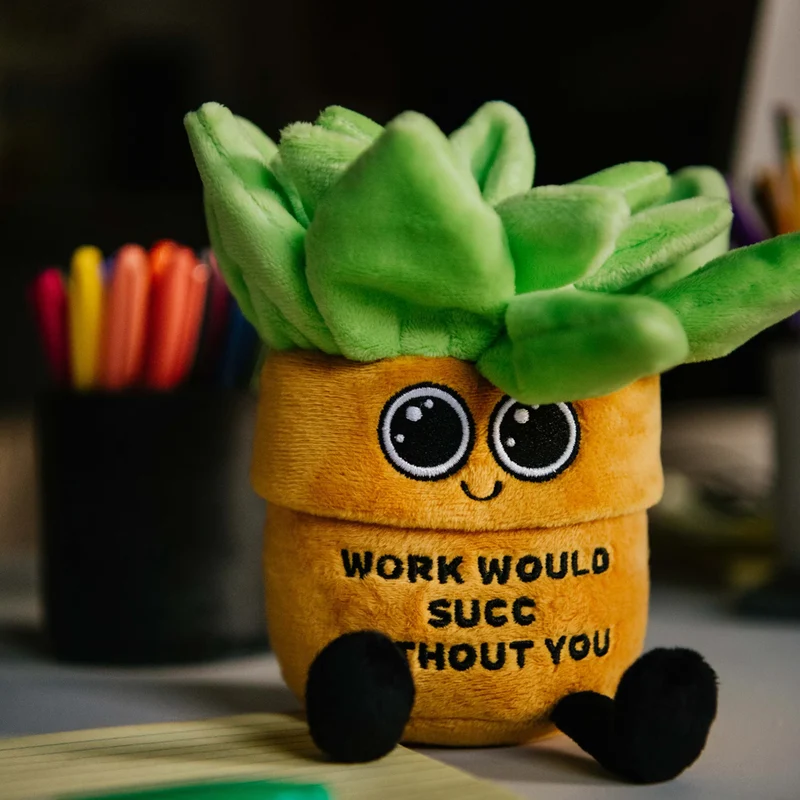 Work Would Succ w/o You Plant Plushie