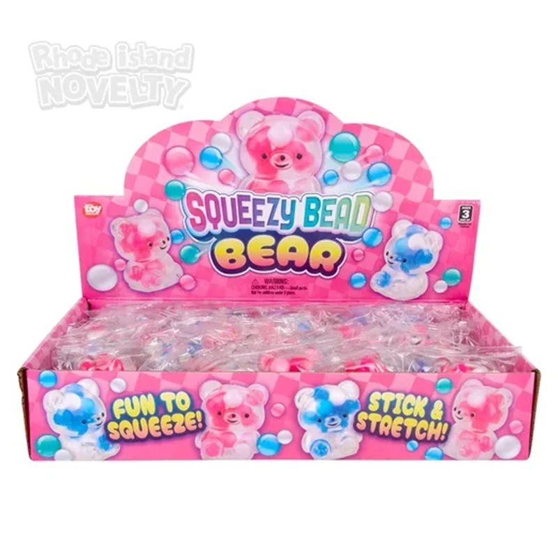 Squeezy Bead Bear, Assortment, 1 Count