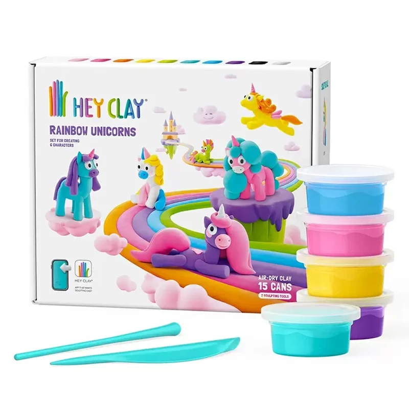 Hey Clay Rainbow Unicorns