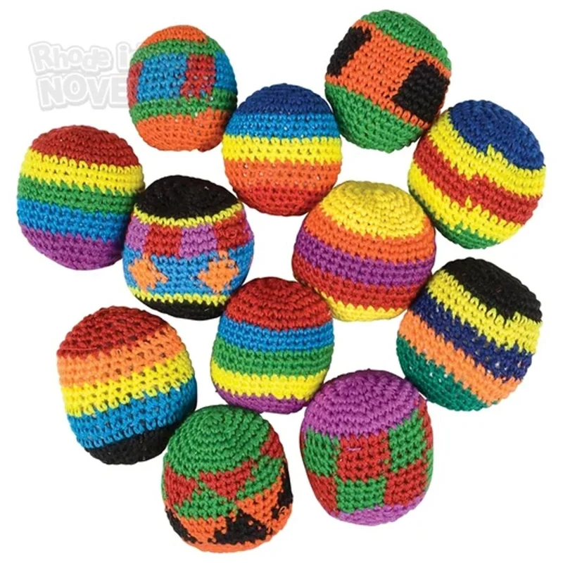 Knit Footbag, Hacky Sack, Assortment, 1 Count