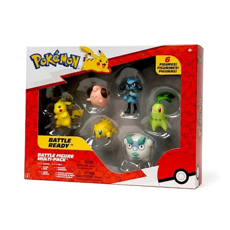 Pokémon Battle Figure Multi-Pack, 6 Count