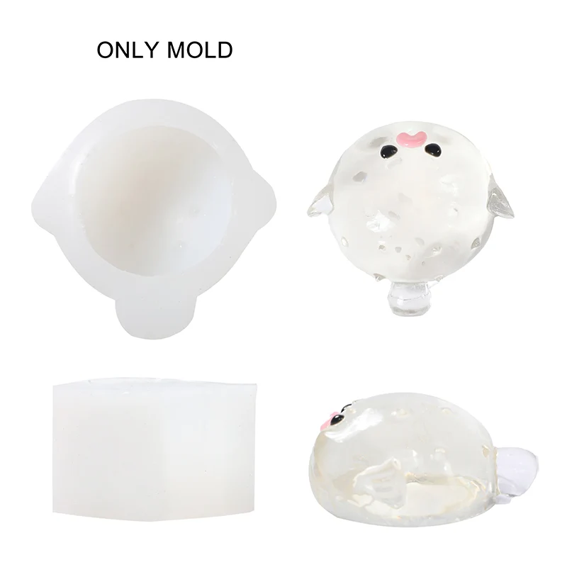 80g Pufferfish Squishy Mold
