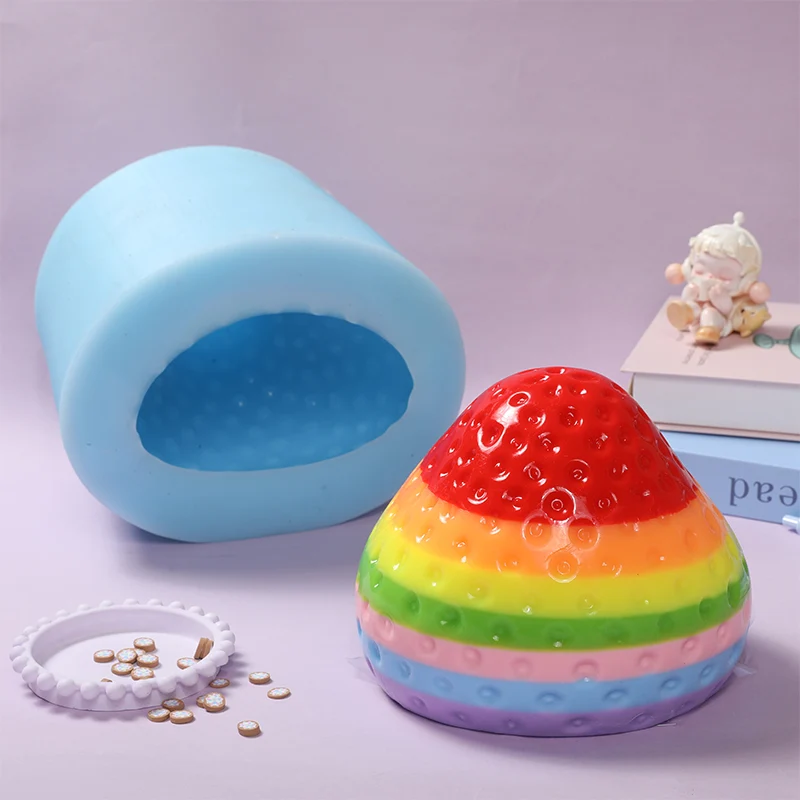 2100g Strawberry Squishy Mold